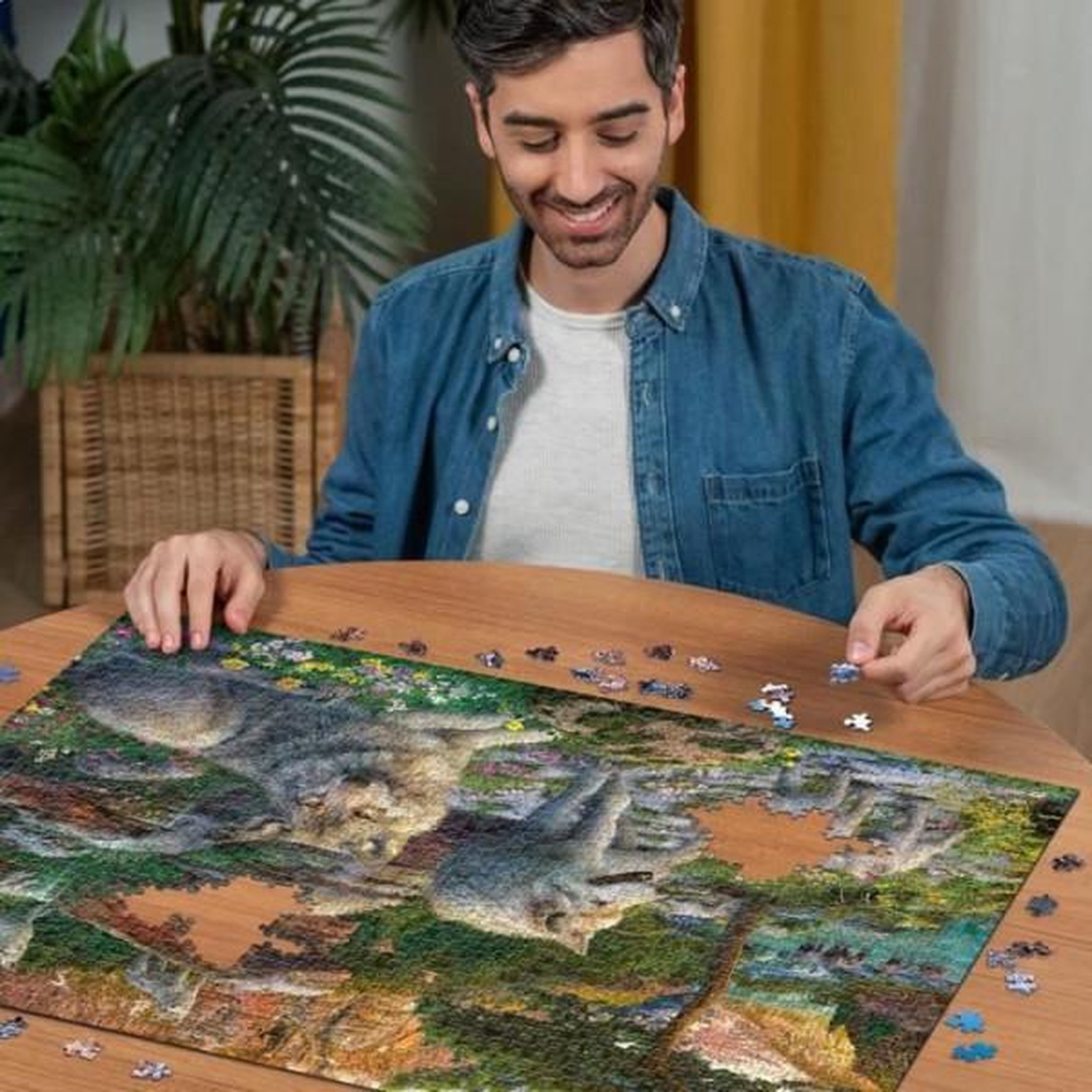 Voir la diapositive 3 : RAVENSBURGER Puzzle 1500 pieces loups au printemps, adultes & enfants des 14 ans, puzzle de qualité supérieure 80x60cm, 12000719, ravensbur