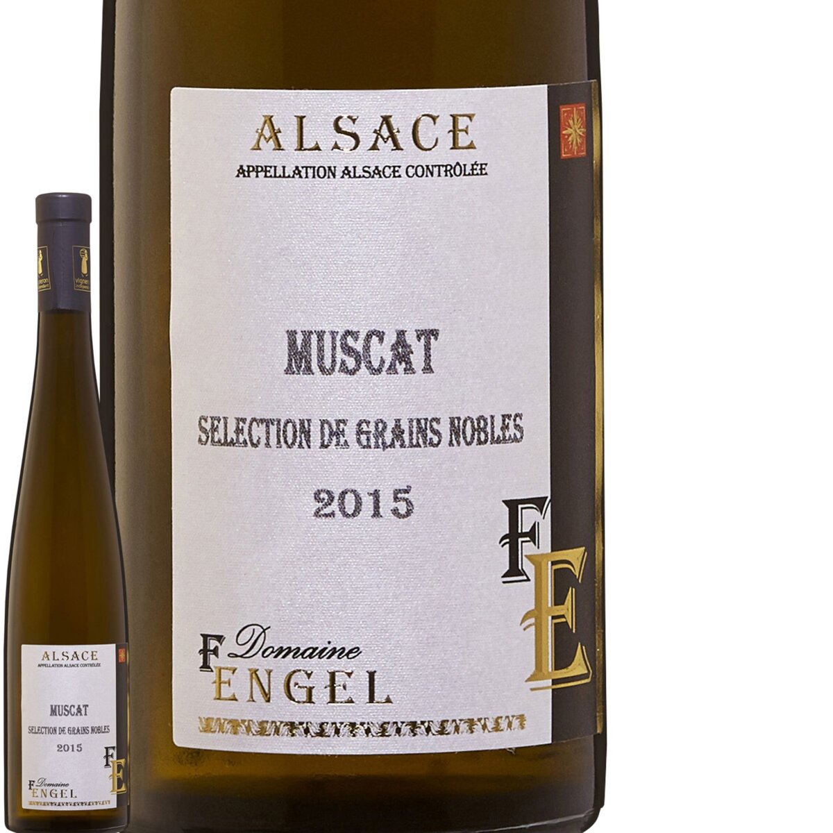 Domaine Engel Alsace Muscat Selection De Grains Nobles Bio Blanc 2015