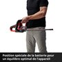 Voir la diapositive 4 : Einhell Taille-Haies sans fil GE-CH 18/60 Li - Solo