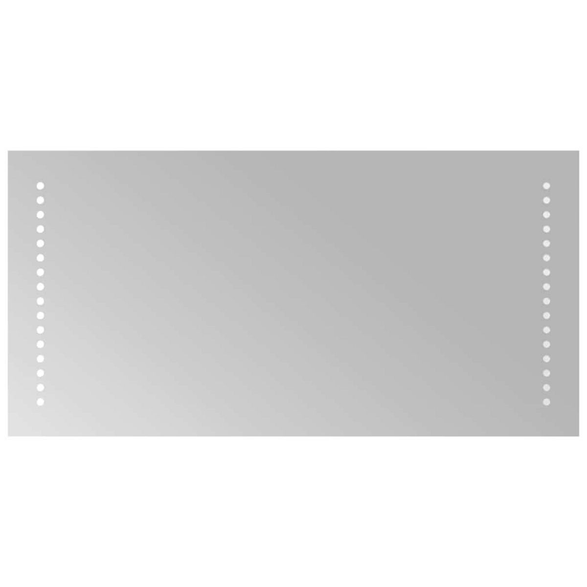 VIDAXL Miroir de salle de bain a LED 60x30 cm