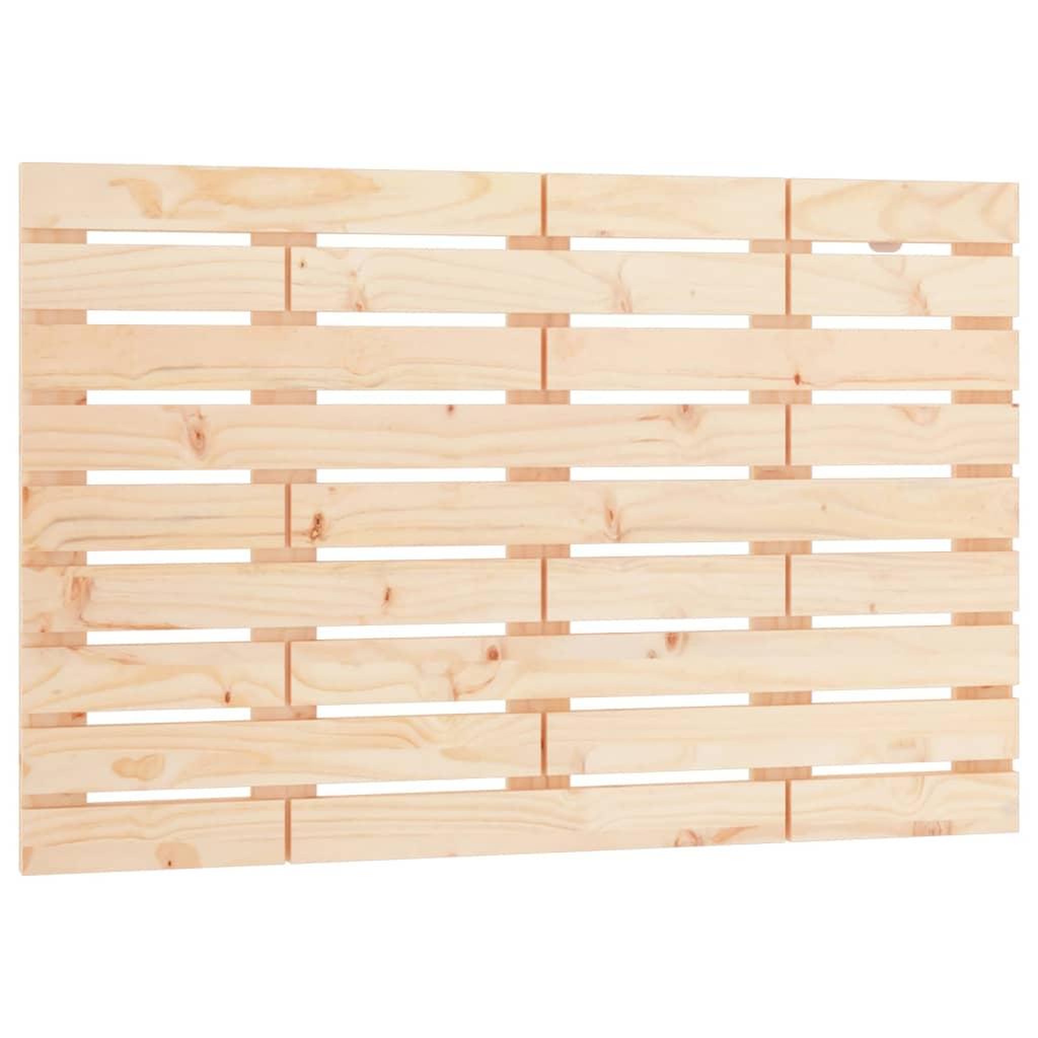 Voir la diapositive 2 : VIDAXL Tete de lit murale 96x3x63 cm Bois massif de pin