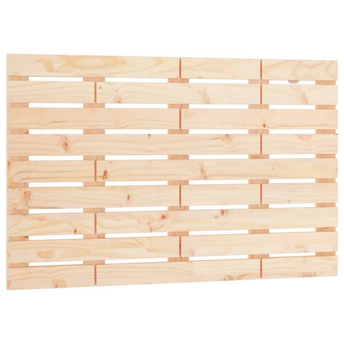 VIDAXL Tete de lit murale 96x3x63 cm Bois massif de pin