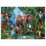 Voir la diapositive 2 : RAVENSBURGER RAVENSBURGER Elephants in the Jungle, 150st. XXL
