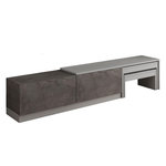 Habitat et Jardin Meuble TV en bois  Nest  - 180 x 30 x 36 cm - Gris