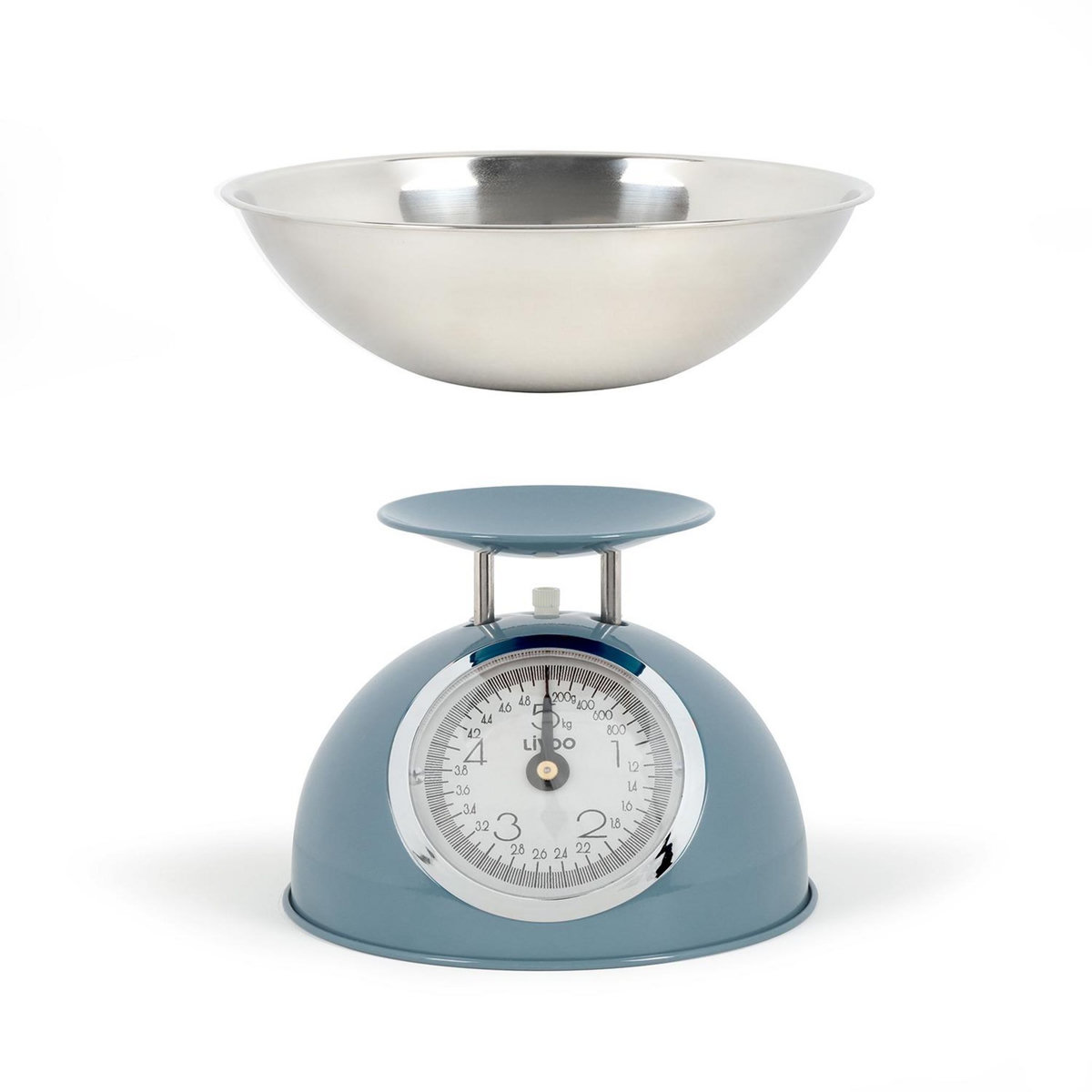LIVOO Balance de cuisine mécanique 5kg - 20g bleu - dom443b