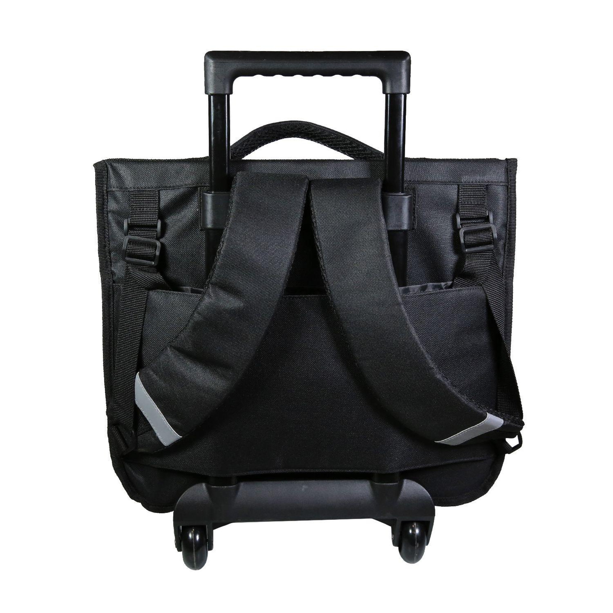 Voir la diapositive 4 : Bagtrotter BAGTROTTER Cartable à roulettes 38 cm Spiderman Bleu