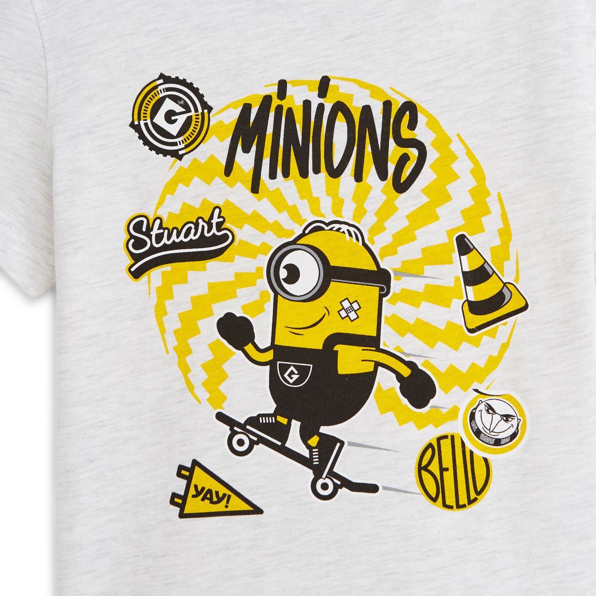LES MINIONS T-shirt manches courtes garçon