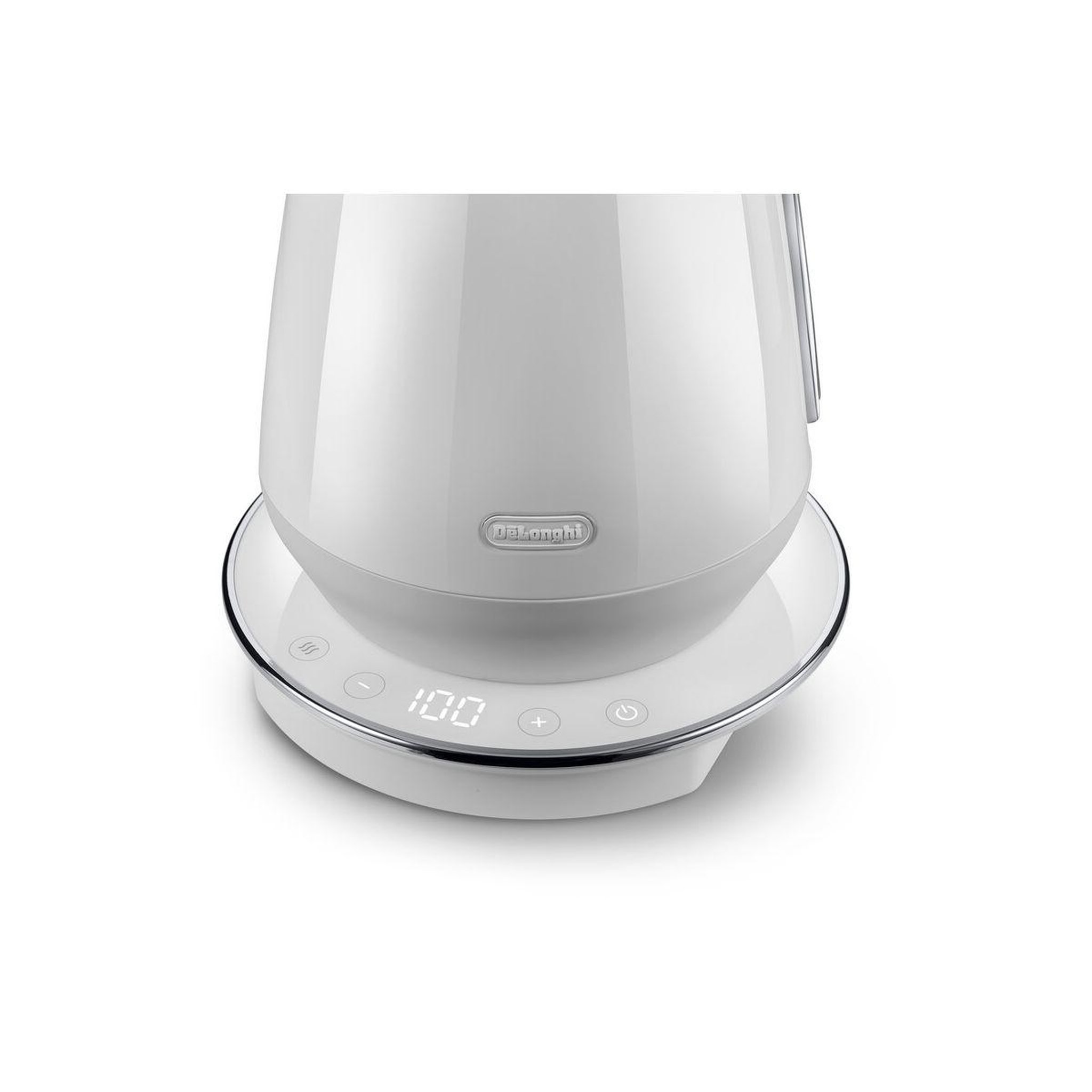 Voir la diapositive 3 : DELONGHI Bouilloire à température réglable Eclettica KBY2011.W
