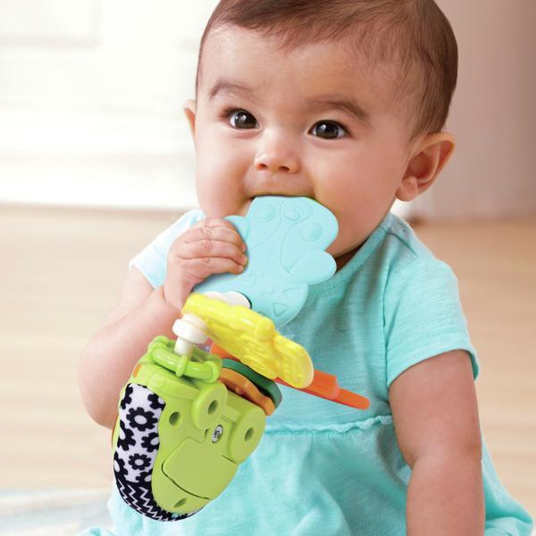 Voir la diapositive 2 : VTECH BABY Hochet Sensoriel Clés Magiques Vtech Baby en bioplastique