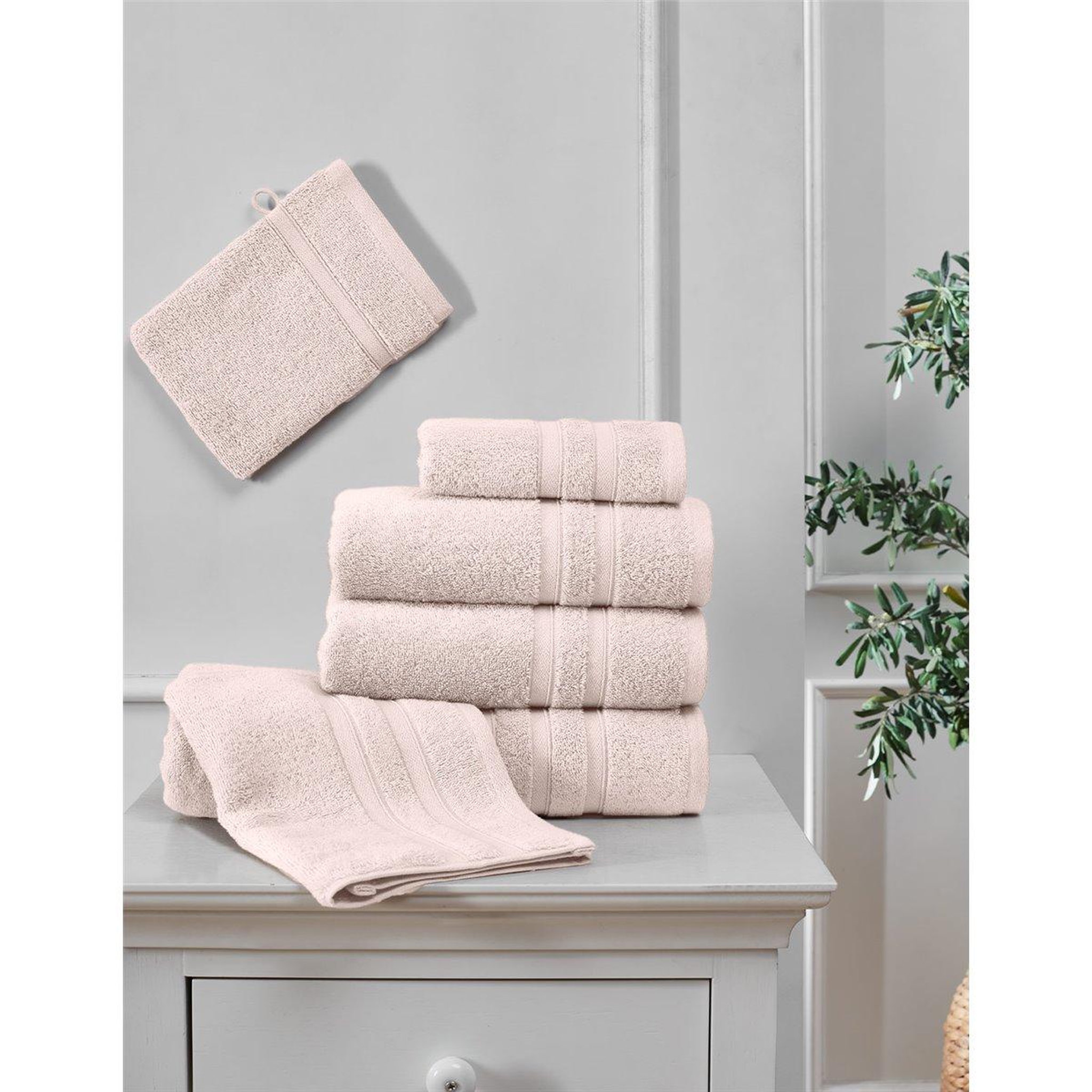 Voir la diapositive 5 : Sensei Maison Drap de bain en coton biologique 520 g/m² BIO ORGANIKA