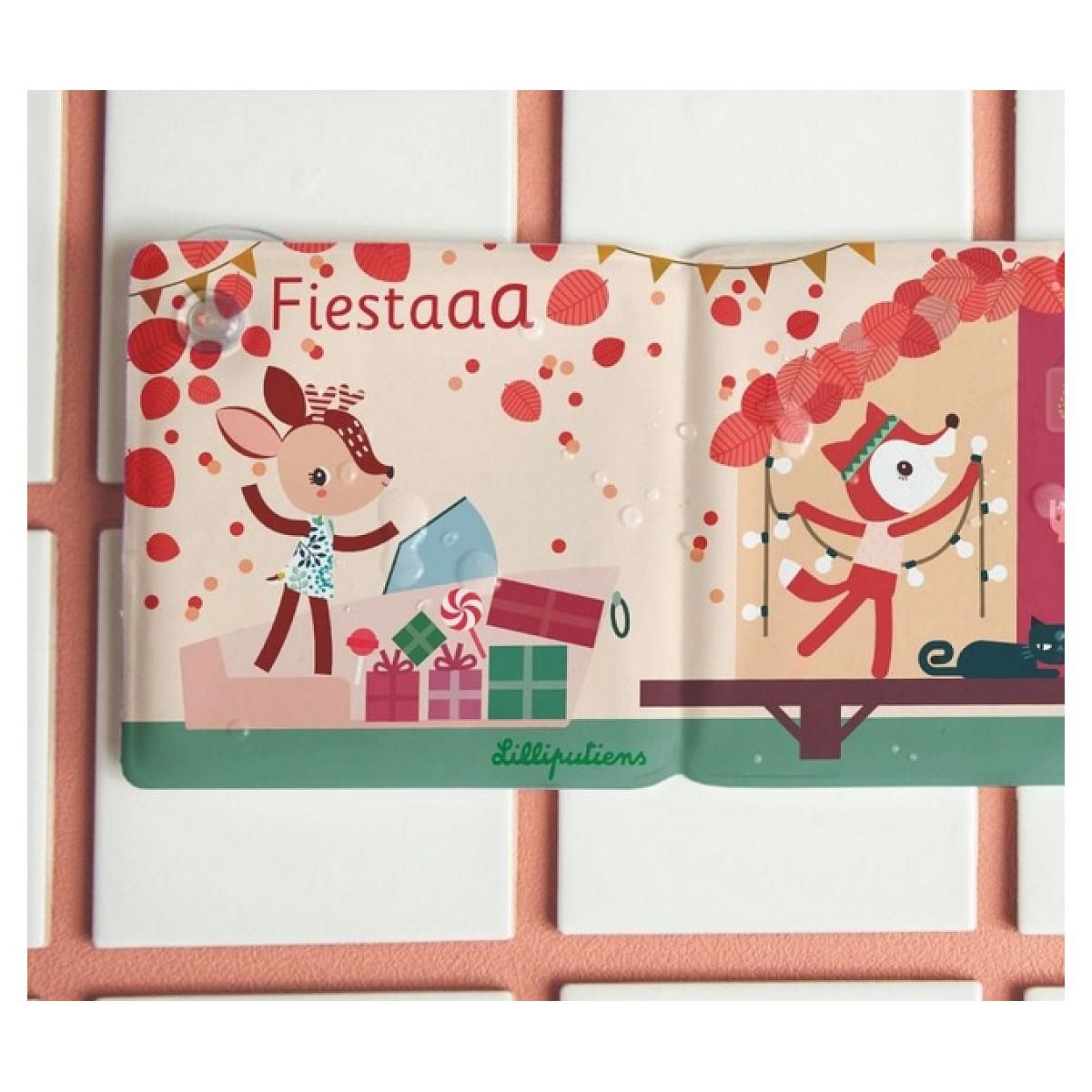 LILLIPUTIENS Livre de bain Fiesta panneau magique