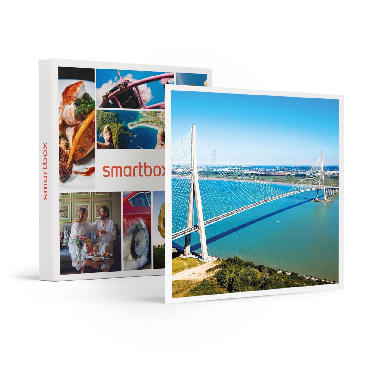 Smartbox Baptême de l'air de 35 minutes en Shark UL au-dessus des ponts de Normandie - Coffret Cadeau Sport & Aventure