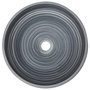 Voir la diapositive 4 : VIDAXL Vasque a poser gris rond Φ41x14 cm ceramique