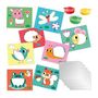 Voir la diapositive 6 : SES Creative Cartes de peinture au doigt Eco - SES CREATIVE - Exprime-toi avec la peinture au doigt et des feuilles de papier.
