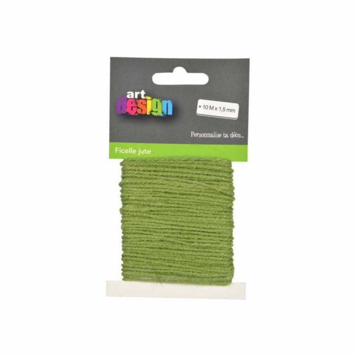 Paris Prix Ficelle en Jute  Jardin d'Eden  10m Vert Clair