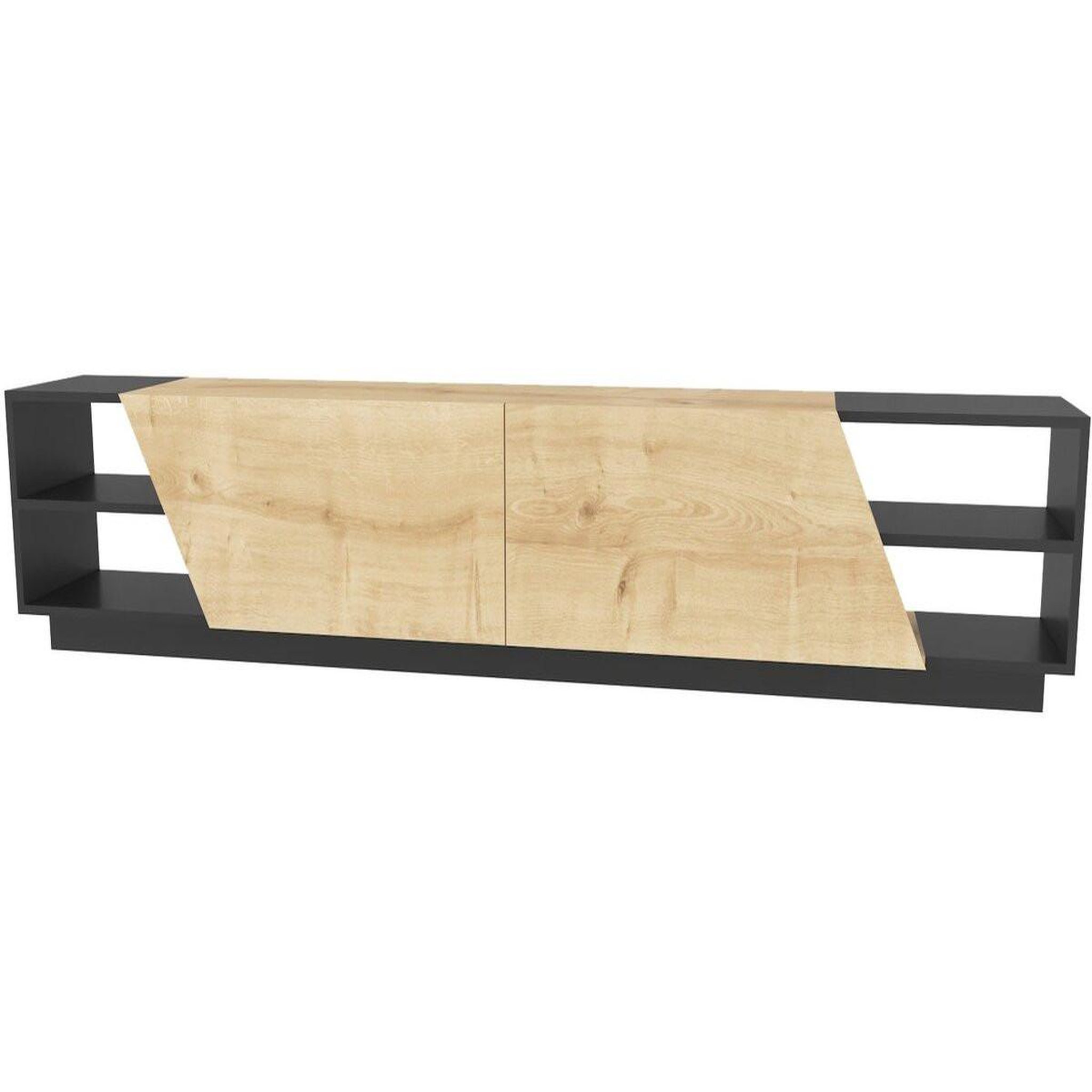 Habitat et Jardin Meuble TV en bois  Rhodes  - 240 x 37 x 47 cm - Beige