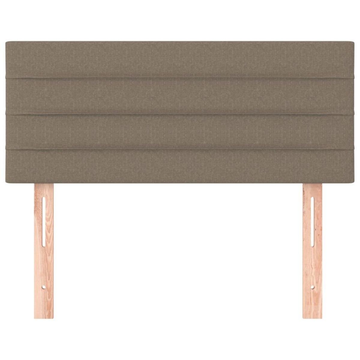 VIDAXL Tete de lit Taupe 90x5x78/88 cm Tissu