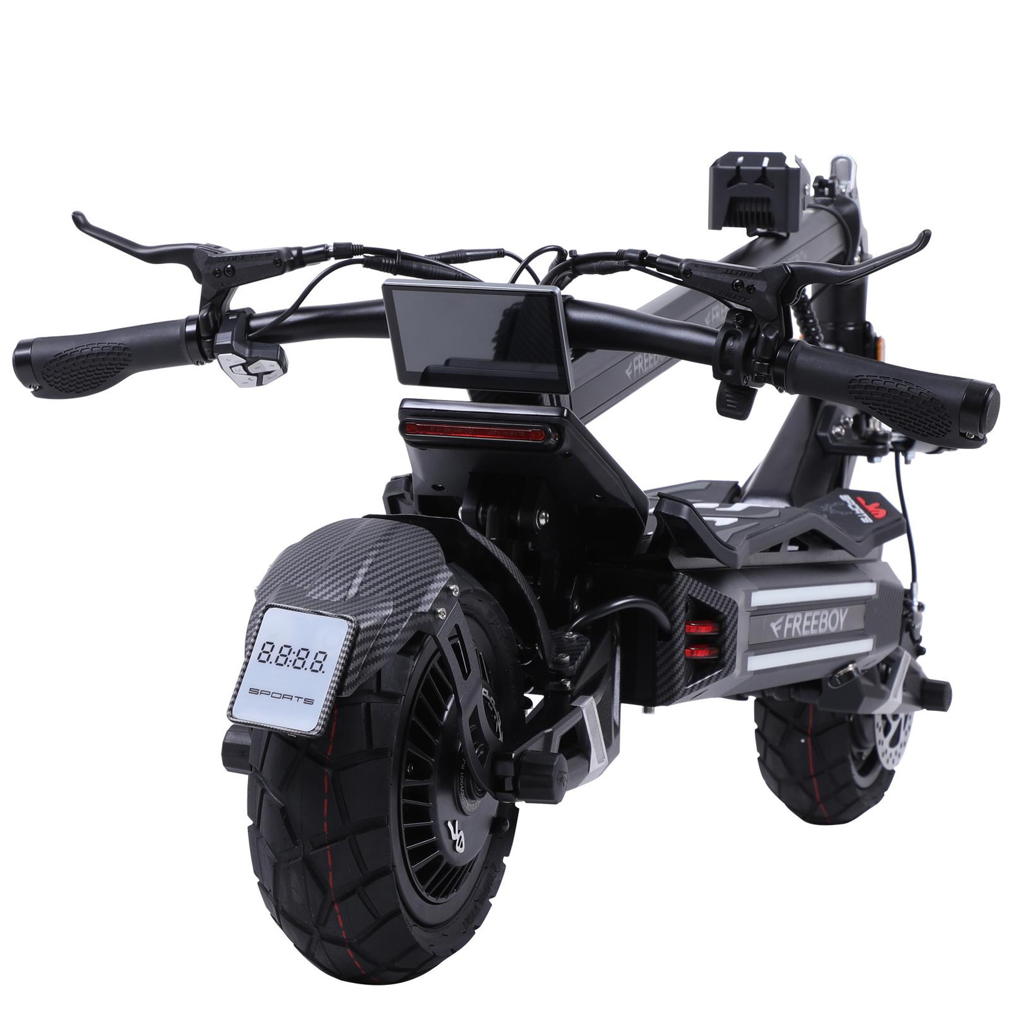 Voir la diapositive 4 : FREEBOY Trottinette électrique freeboy h16 performance, 60v 30ah, double moteur