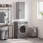 VIDAXL Armoire murale sonoma gris 34,5x34x90 cm