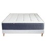 Voir la diapositive 5 : IDLITERIE Ensemble matelas ressort 7 zones KING STYLE, mémoire de forme, sommier, couette, oreillers