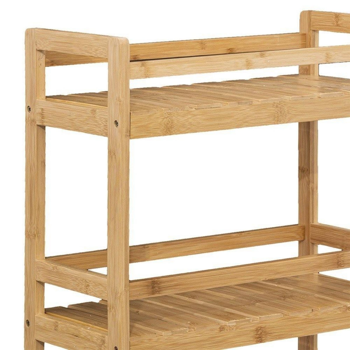 ATMOSPHERA Desserte roulettes 3 niveaux bambou Linha