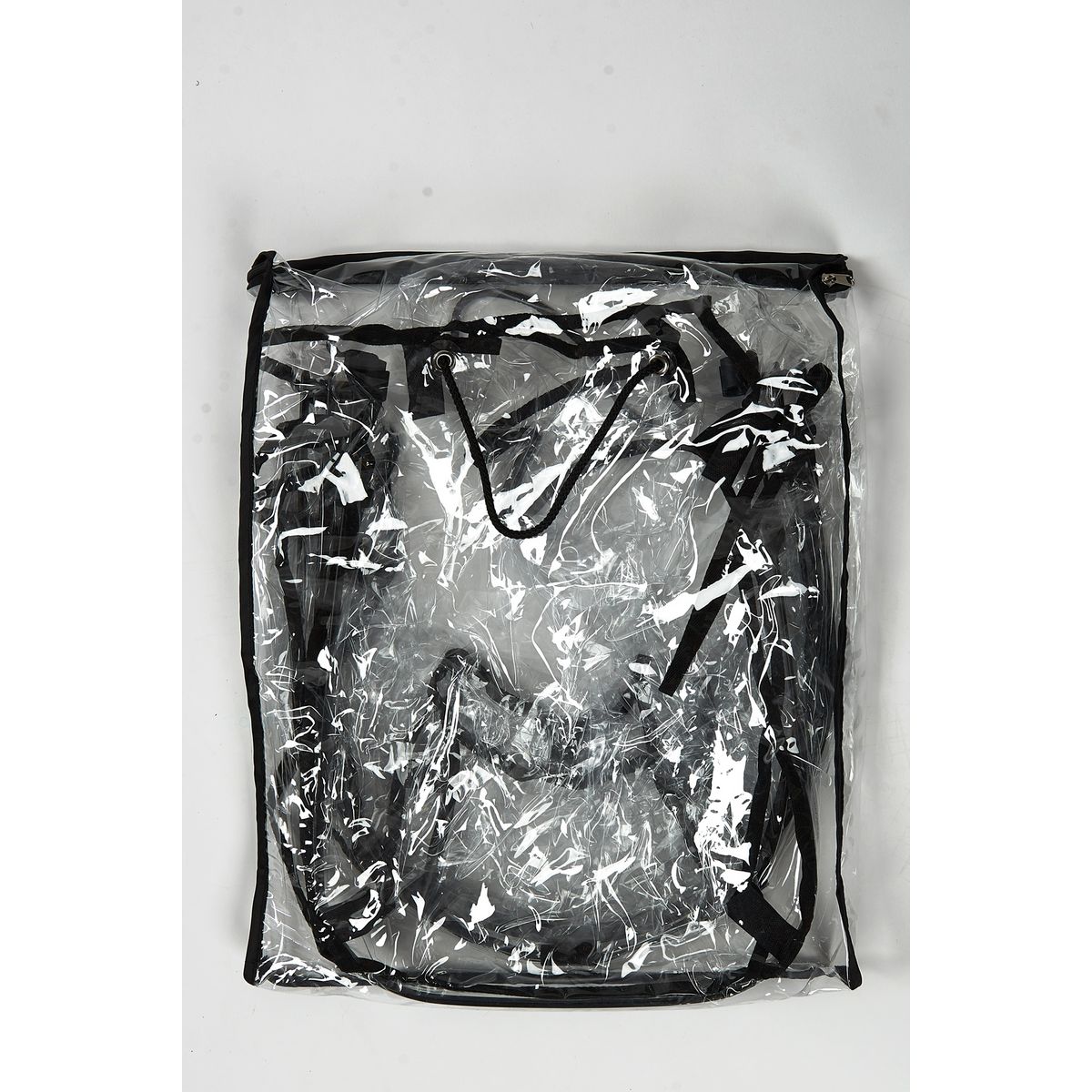 AUCHAN BABY Habillage pluie universel avec arceaux - Cristal