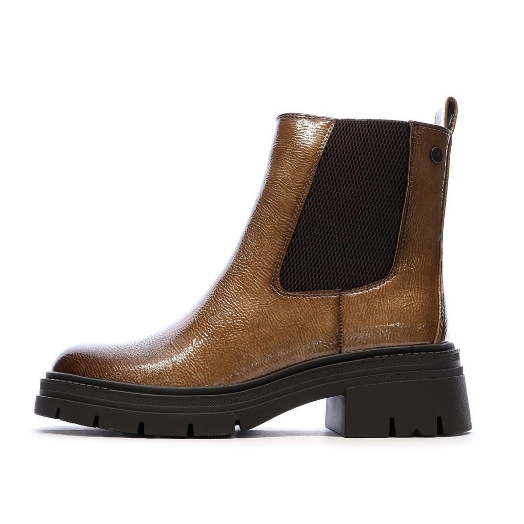 XTI Bottines Camel Femme Xti 144297. Coloris disponibles : Marron