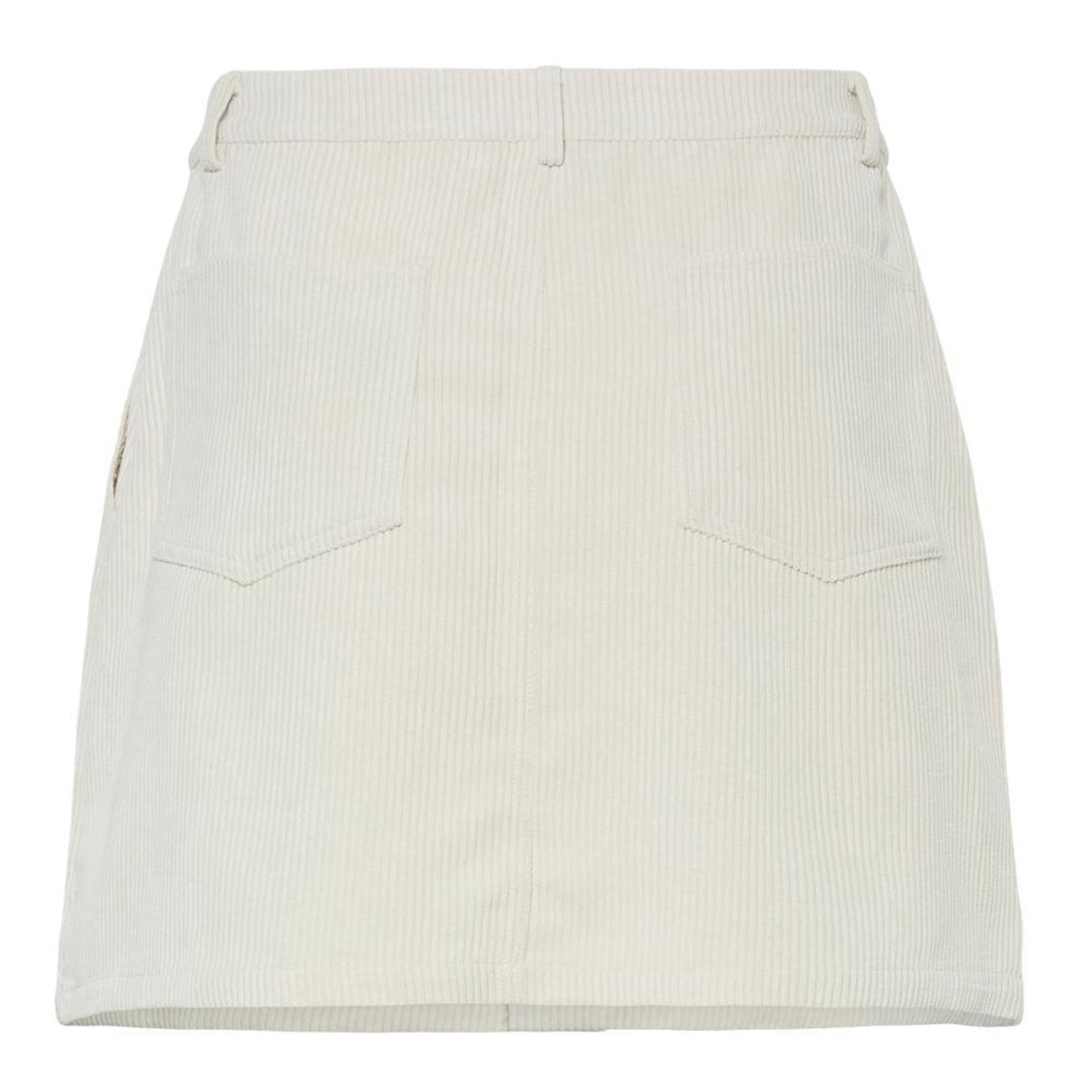 Pieces Jupe Ecru Femme Pieces Effi