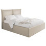 Voir la diapositive 1 : BEST MOBILIER John - lit coffre - 160x200 cm - en velours - sommier inclus