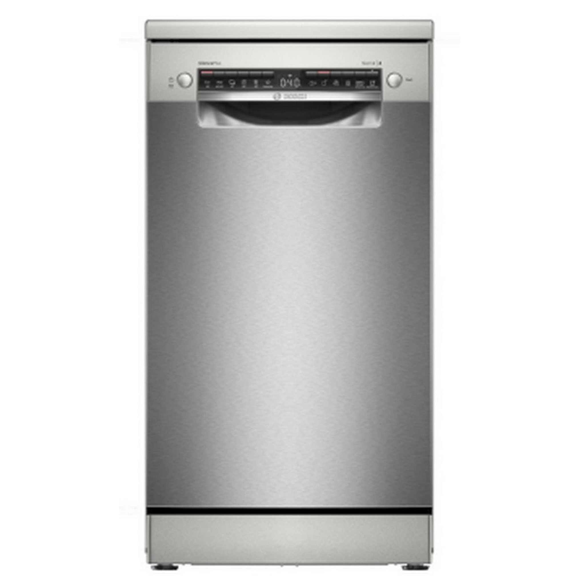 Voir la diapositive 5 : BOSCH Lave-vaisselle 45cm 10 couverts 44db acier brossé - sps4emi17e
