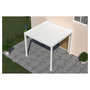 Voir la diapositive 6 : OMBREA Pergola bioclimatique - Autoportante - Blanche - 3x3 OMBREA