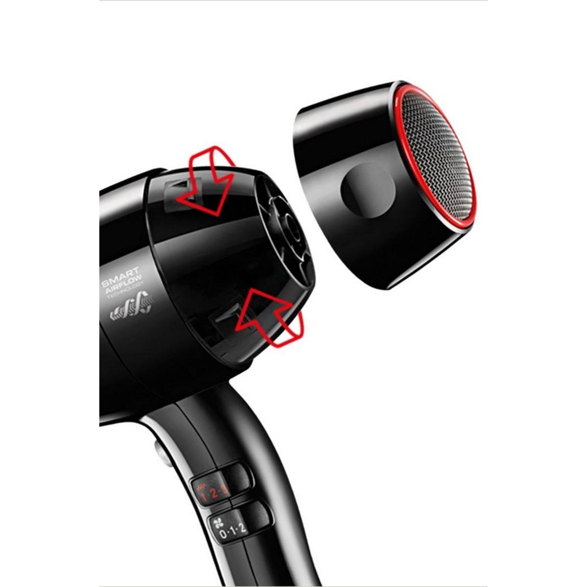 VALERA Sèche-cheveux 2000w ionic noir - sxj7500drc