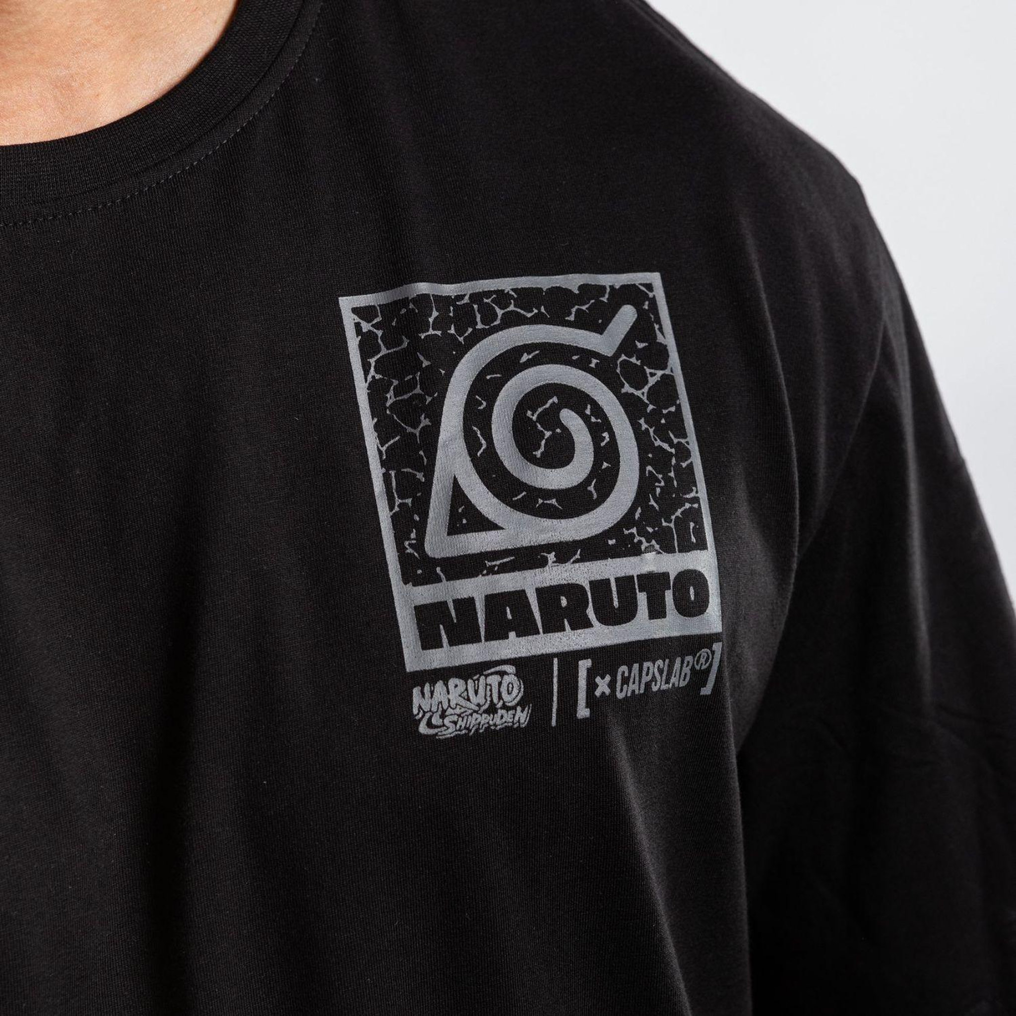 Voir la diapositive 5 : CAPSLAB T-shirt homme relax fit avec print naruto shippuden naruto