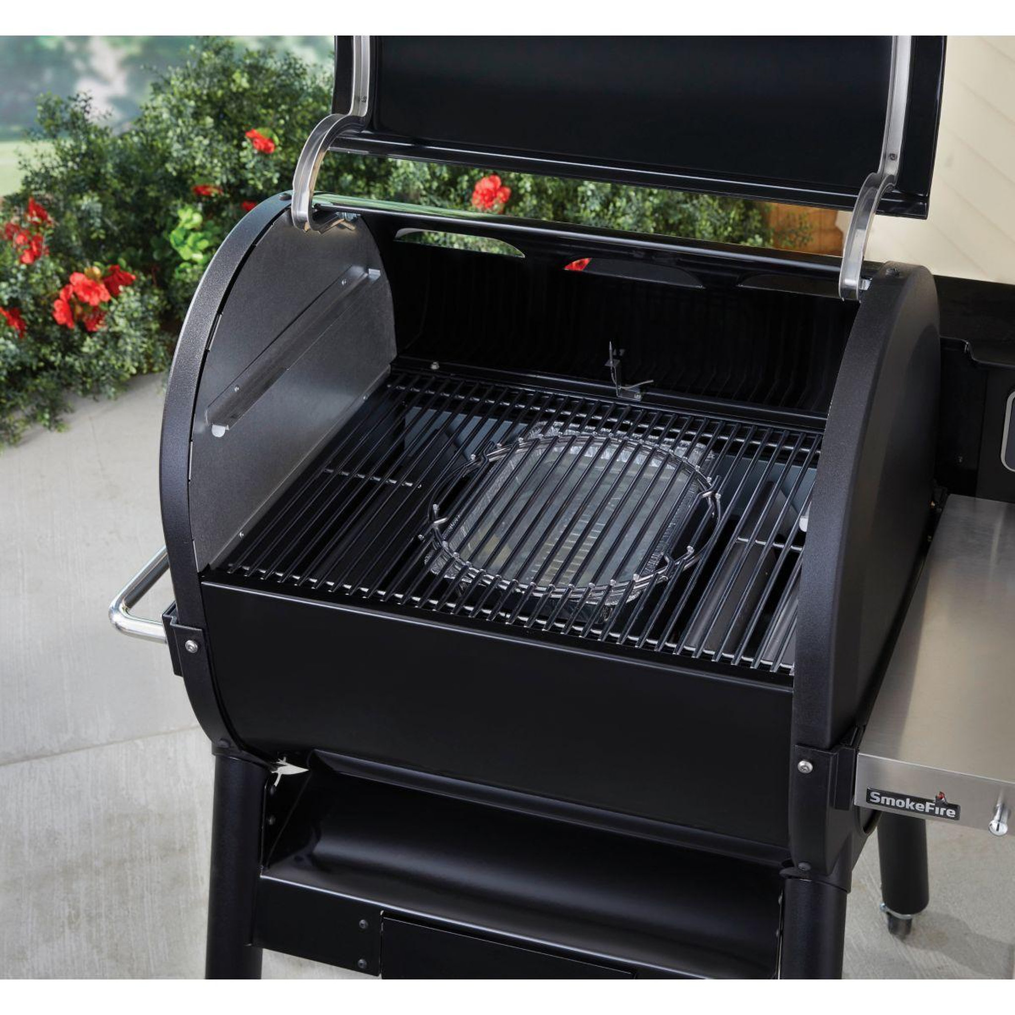 Voir la diapositive 4 : Weber Barquette aluminium a eau pour smokefire