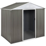 Habitat et Jardin Abri de jardin métal  Dallas  - 4,07 m² - Taupe