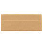 Voir la diapositive 2 : MARCKONFORT Tête de lit tapissée Miconos 140x60 cm Couleur Moutarde, 8 cm d'épaisseur