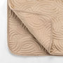 Voir la diapositive 5 : Paris Prix Couvre-Lit & 2 Housses de Coussin  Solange  240x260cm Beige Lin