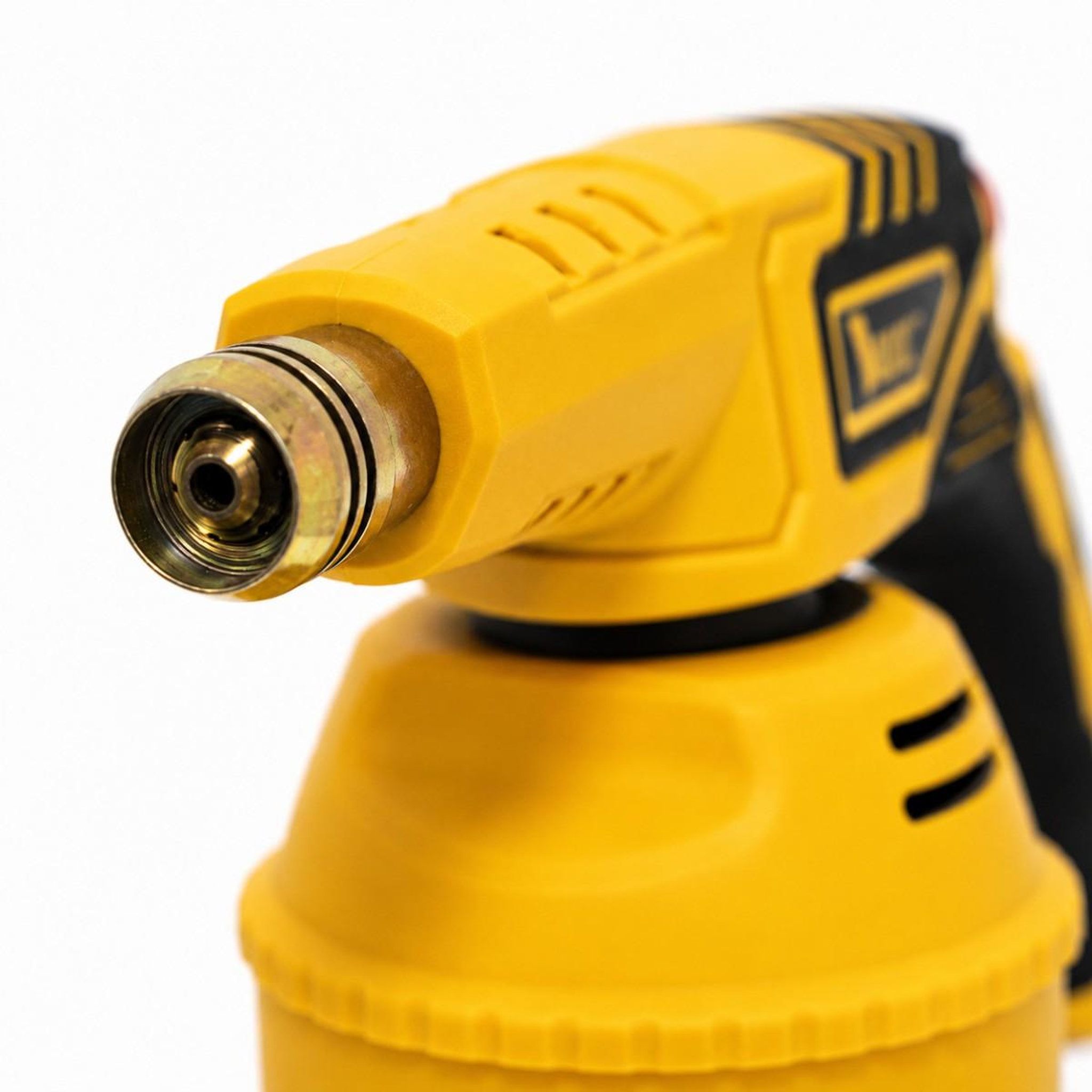 Voir la diapositive 2 : INTEC Lampe à souder gaz 1300w + 2 cartouches gaz 190g chalumeau multifonctions1200°c piézo flamme réglable allumage barbecue, soudure