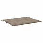 Voir la diapositive 5 : VIDAXL Coussin de banc de jardin taupe 120x(50+50)x7 cm tissu oxford