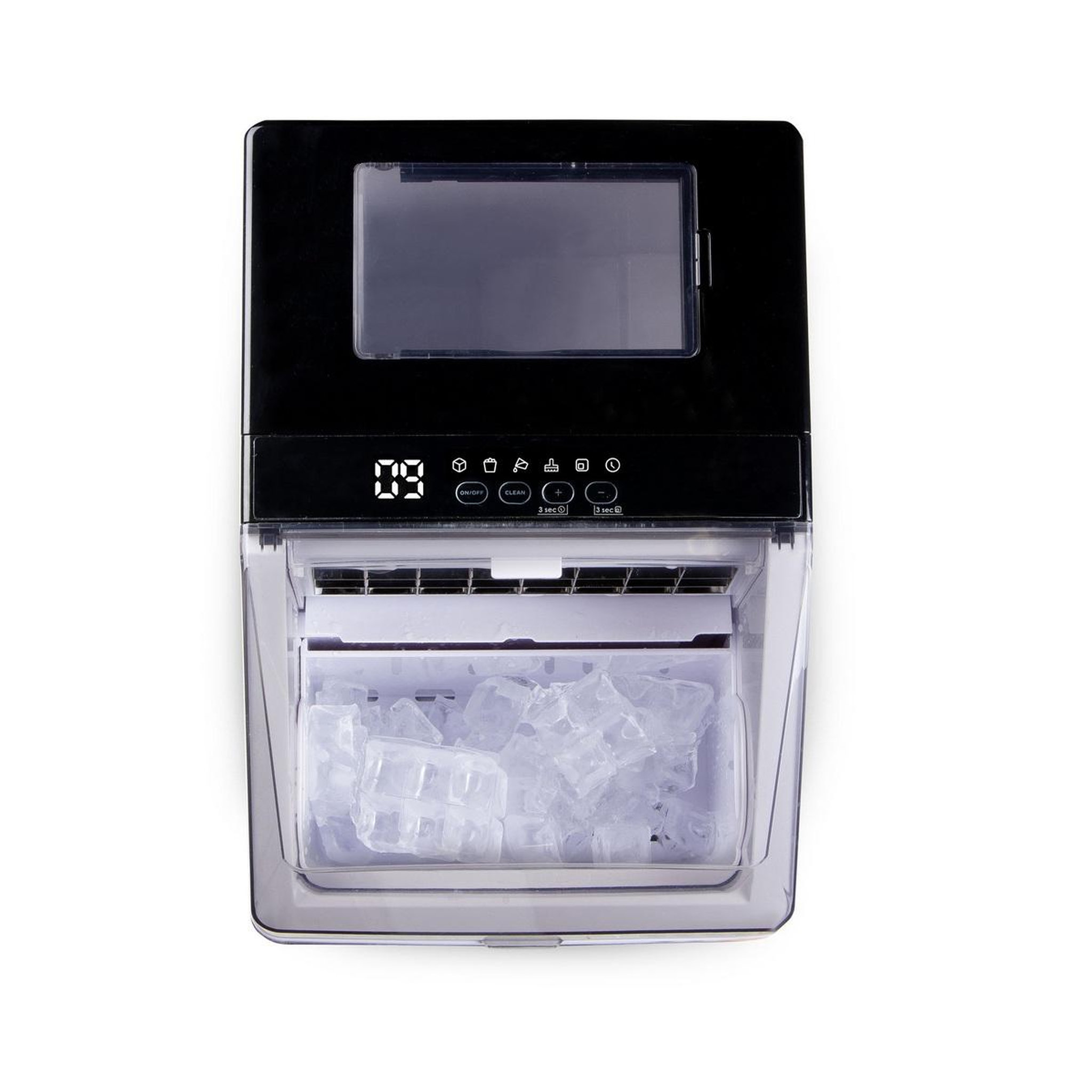 Voir la diapositive 2 : Domo Machine à glaçons 20kg/24h gris - do9301ib