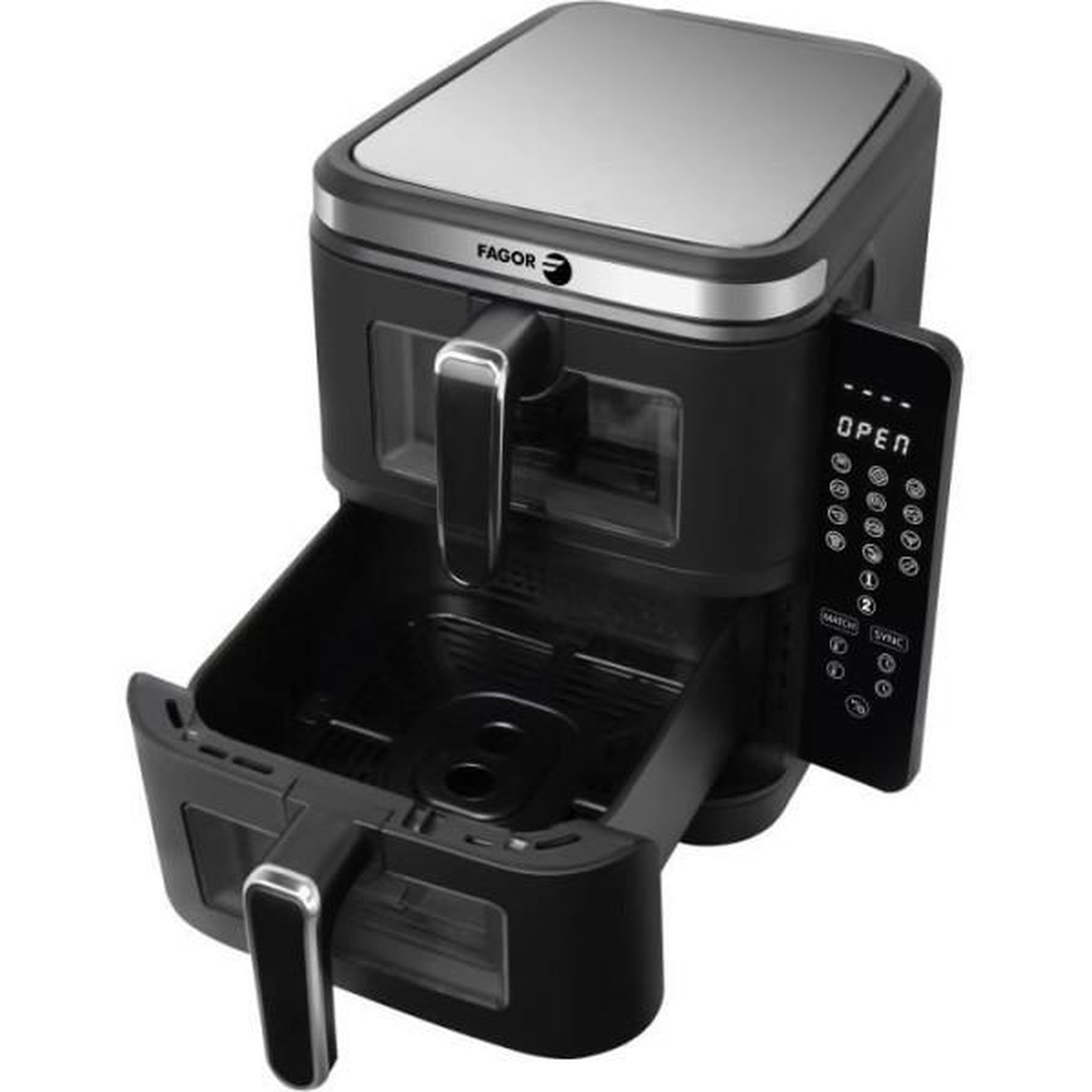 Voir la diapositive 4 : Fagor Friteuse sans huile 11l 2800w noir - FGD11