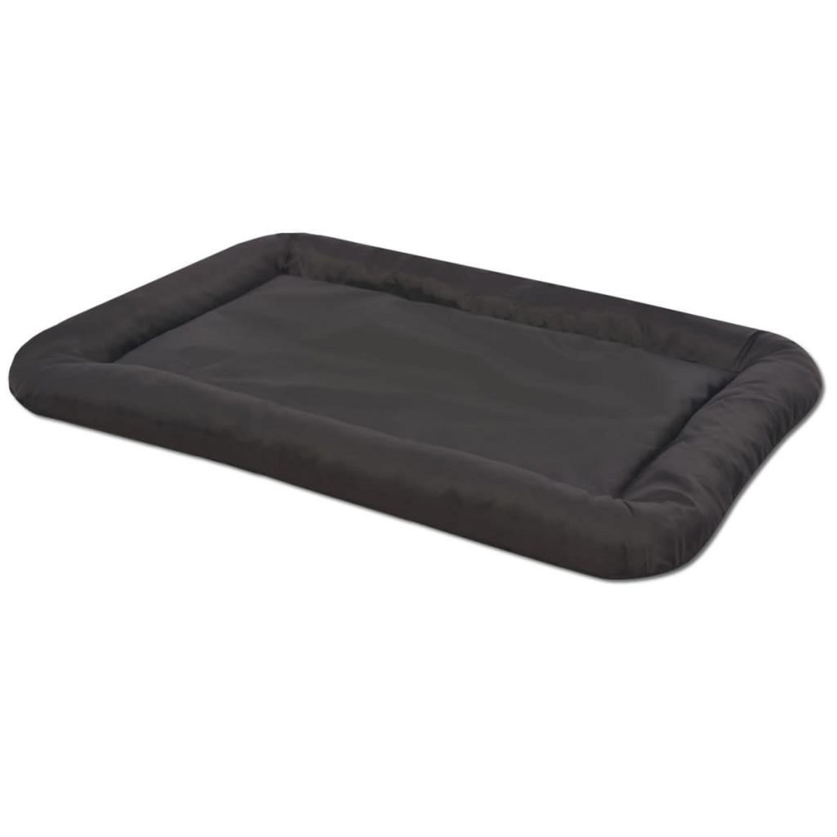VIDAXL Matelas pour chiens Taille XL Noir