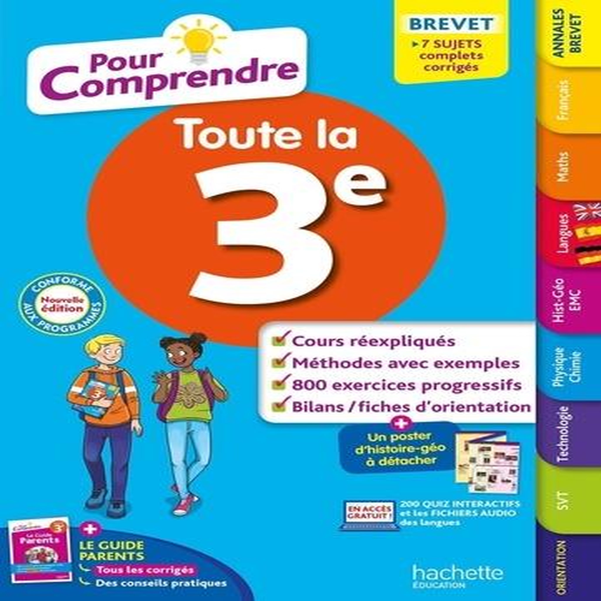 POUR COMPRENDRE TOUTE LA 3E. EDITION 2024, Lisle Isabelle de