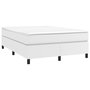Voir la diapositive 3 : VIDAXL Cadre de lit sans matelas blanc 140x200 cm similicuir