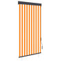 Voir la diapositive 1 : VIDAXL Store roulant d'exterieur 100x250 cm Blanc et orange
