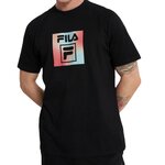 FILA T shirt  Homme Fila Soft Plastisol. Coloris disponibles : Noir