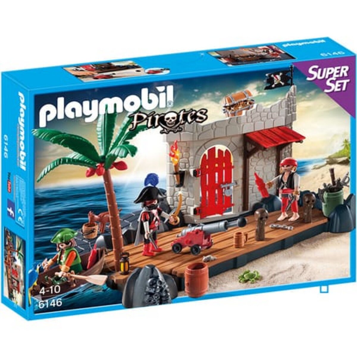 PLAYMOBIL 6146 - Superset ilôt des pirates