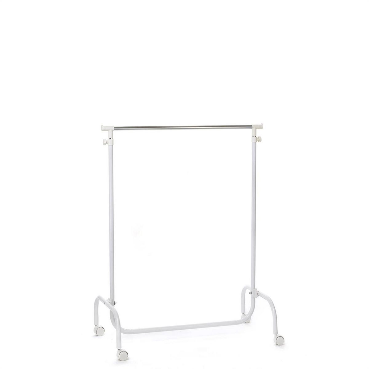 IDIMEX Portant à vêtements TIGER, en métal chromé