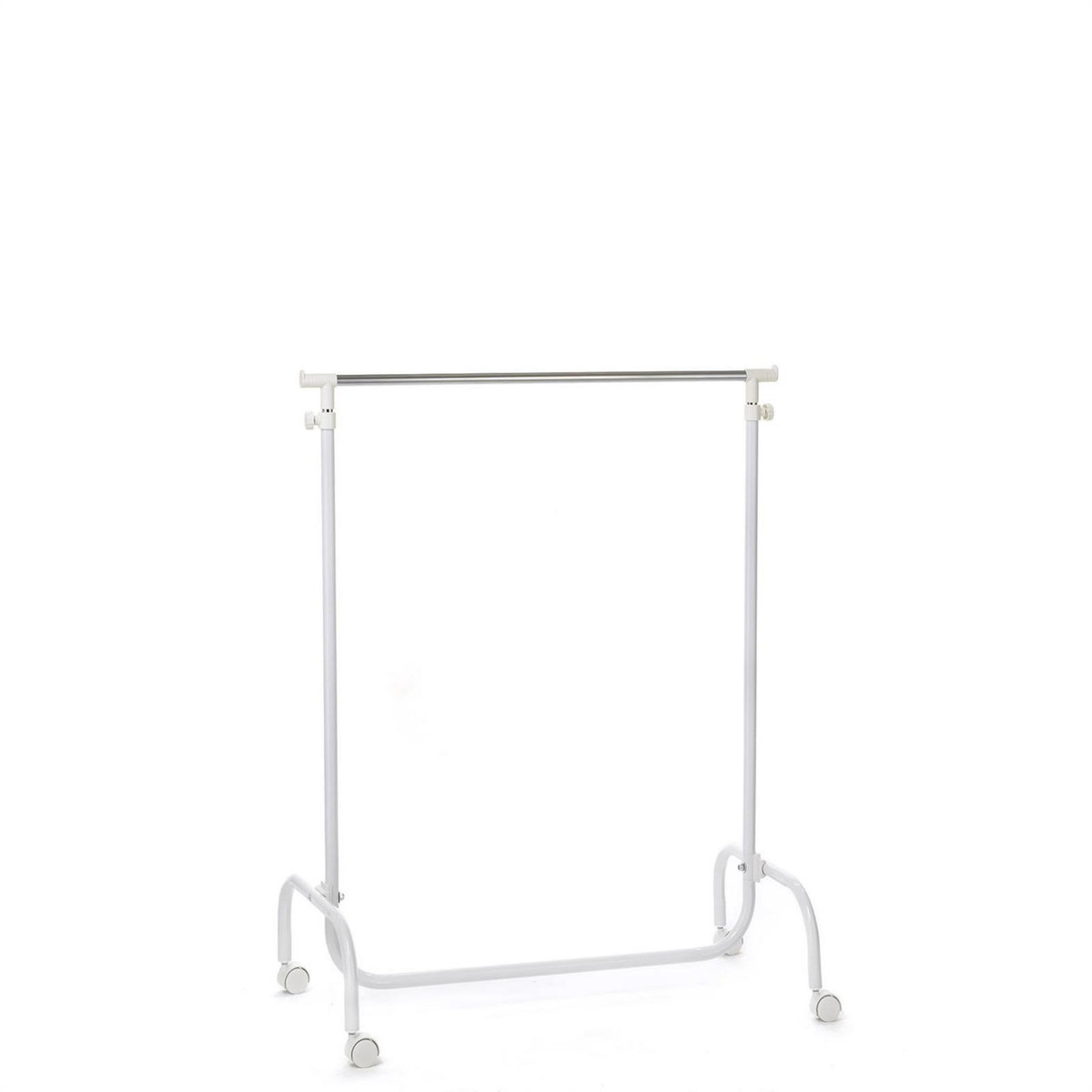 IDIMEX Portant à vêtements TIGER, en métal chromé