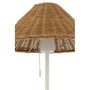 Voir la diapositive 4 : Paris Prix Lampe à Poser en Rotin  Preston  50cm Naturel & Blanc